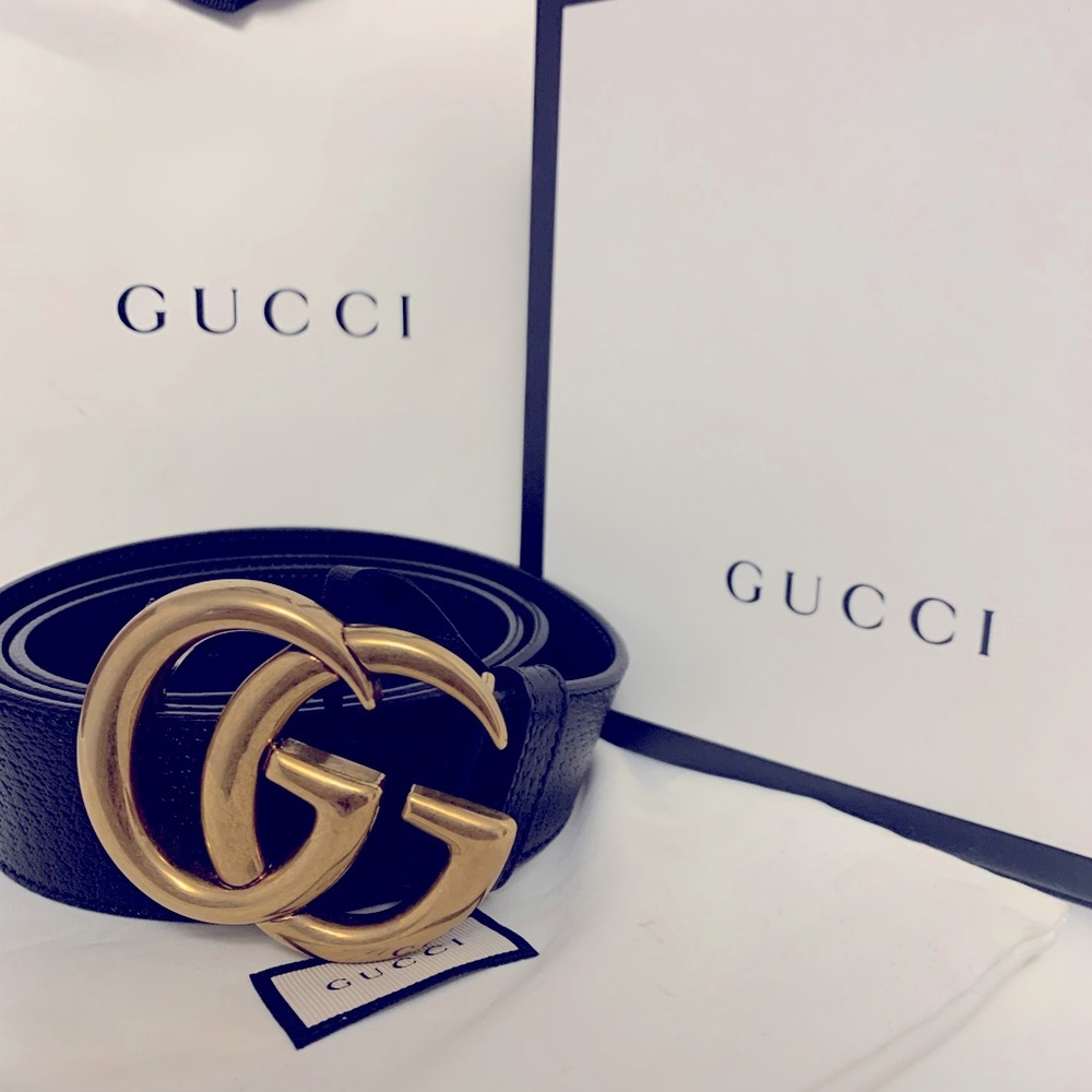 Lightly used GUCCI belt .